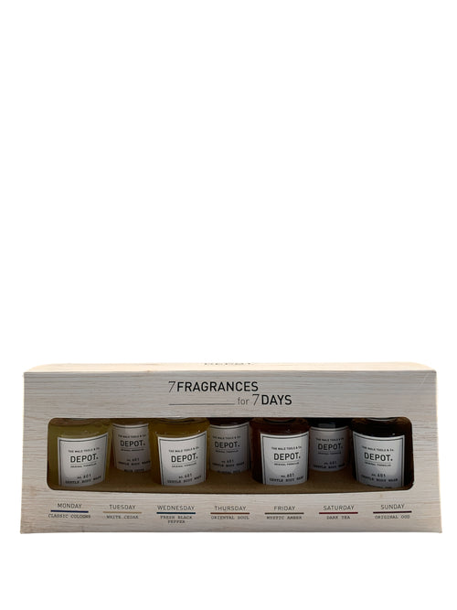 DEPOT 7 FRAGRANCES FOR 7 DAYS KIT