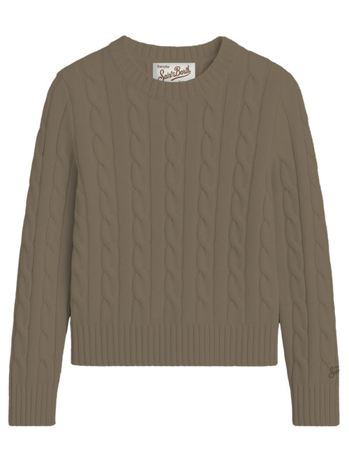 CABLE KNIT SWEATER 00020M