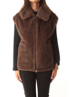 SHEARLING GILET 01000M