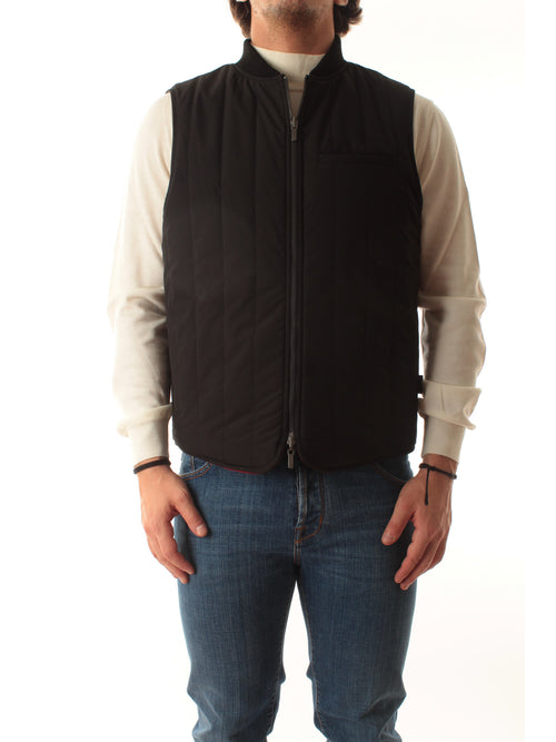 REVERSIBLE WOOL VEST 00804M