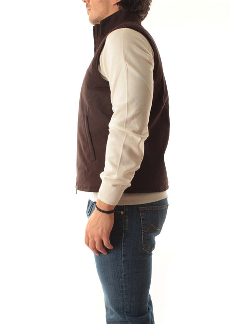 WAXED PADDED VEST 00022M