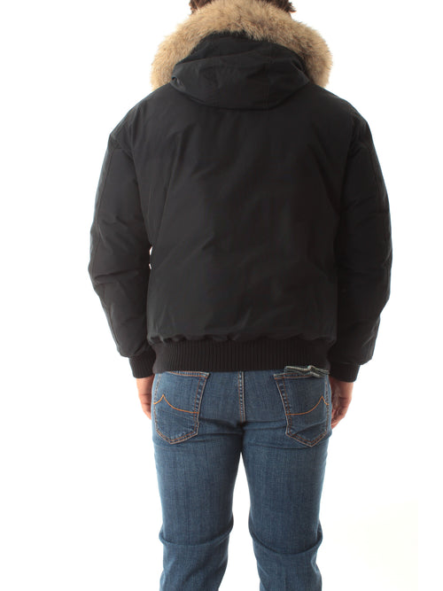 POLAR DETACHABLE FUR BOMBER MLB