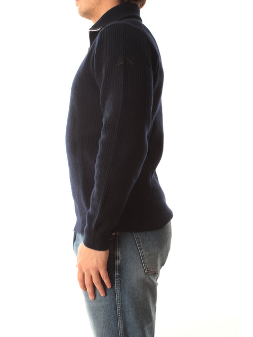 HALF ZIP ENGLISH RIB WARM 07