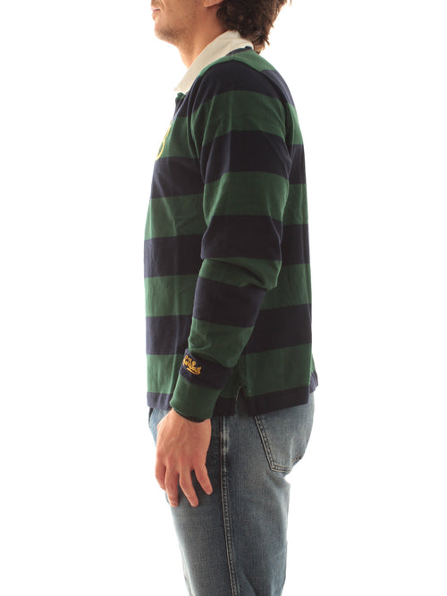 STRIPED POLO LONG SLEEVES 01220M