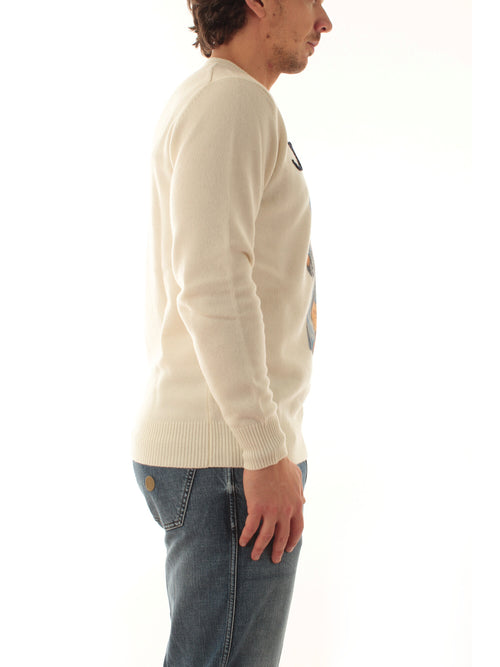 ROUND NECK SWEATER PRINT 01796M