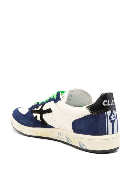 Premiata BASKET CLAY 6776 sneakers da uomo bianco/navy blue