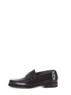 Santoni Penny scarpa mocassino classico da uomo blu, MCQU13207LC5SNOVN01