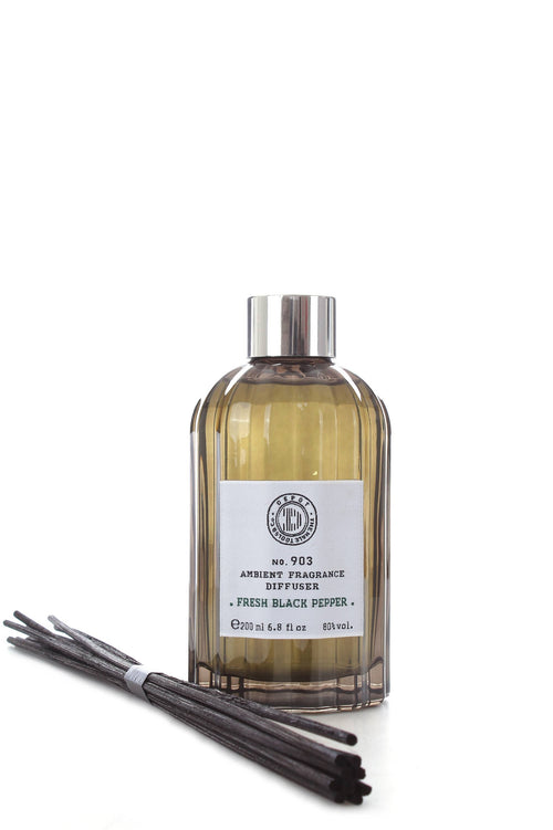 DEPOT NO. 903 AMBIENT FRAGRANCE CON BASTONCINI 200 ML, FRESH BLACK PEPPER