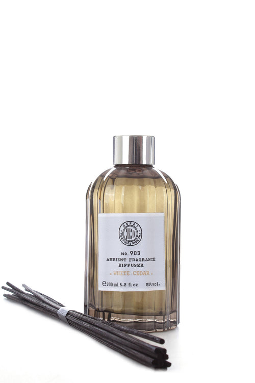 DEPOT NO. 903 AMBIENT FRAGRANCE CON BASTONCINI 200 ML, WHITE CEDAR