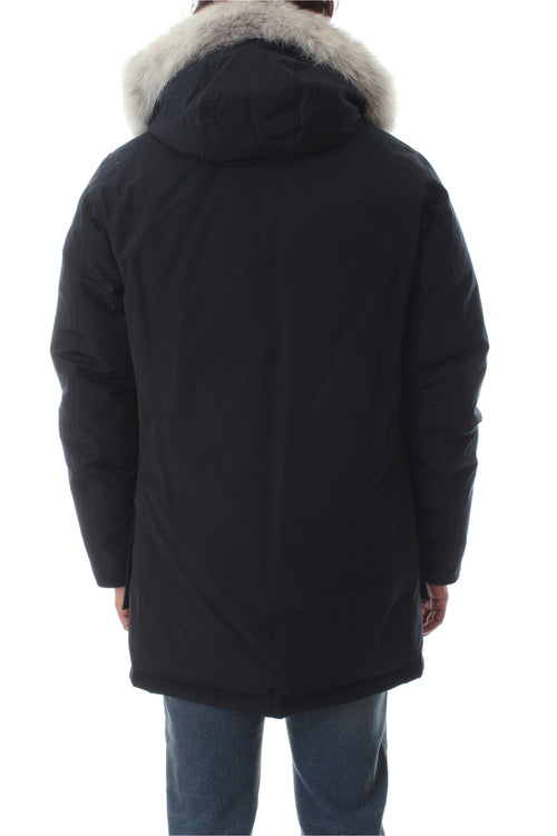 Woolrich ARCTIC PARKA DF parka da uomo melton blue,WOOU0270MR