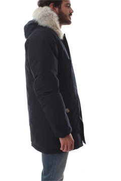 Woolrich ARCTIC PARKA DF parka da uomo melton blue,WOOU0270MR