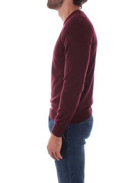 Bruto maglia girocollo casual da uomo bordeaux, 55167 14290