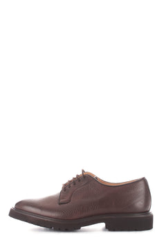 Tricker's scarpa derby da uomo dark brown,ROBERT
