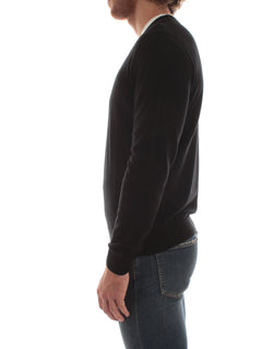 Drumhor maglia girocollo da uomo nero,D0TK103