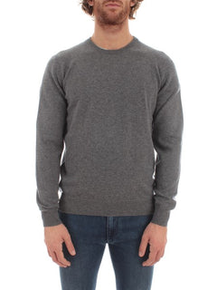 Fedeli ARGENTINA maglia girocollo da uomo stone,4UI07001