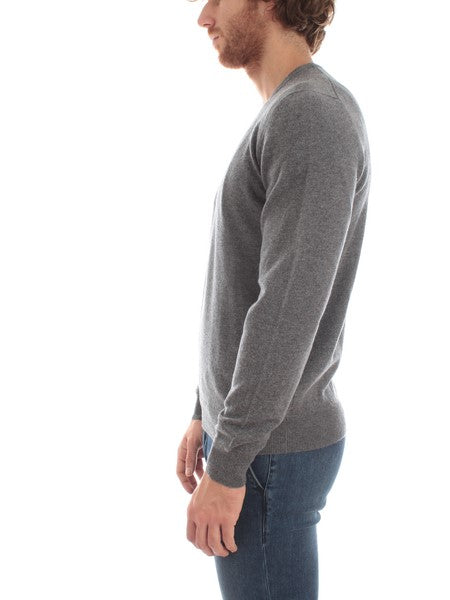 Fedeli ARGENTINA maglia girocollo da uomo stone,4UI07001