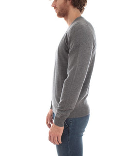 Fedeli ARGENTINA maglia girocollo da uomo stone,4UI07001