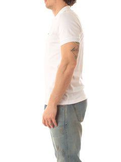Lacoste polo regular fit da uomo blanc,DH2050