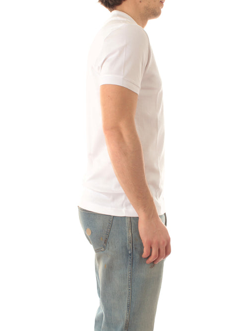 Lacoste polo regular fit da uomo blanc,DH2050