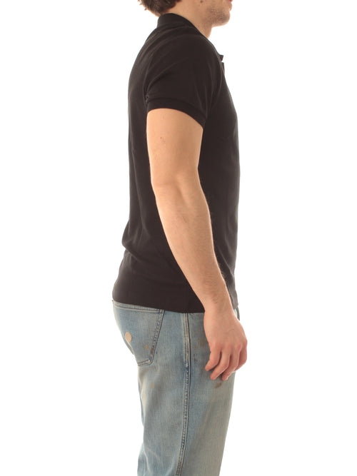Lacoste polo regular fit da uomo noir,DH2050