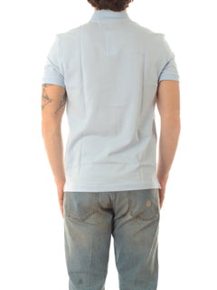 Lacoste polo slim da uomo bleu clair,PH4012