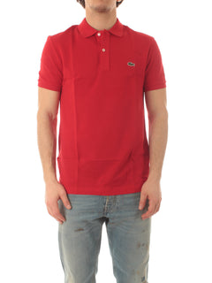 Lacoste polo slim da uomo rouge