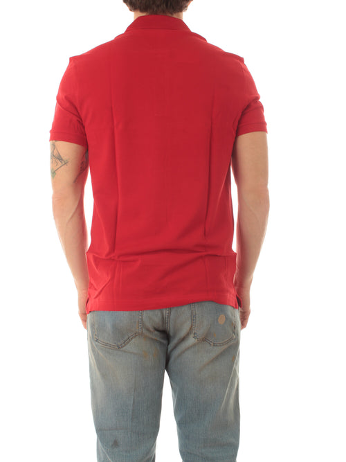 Lacoste polo slim da uomo rouge