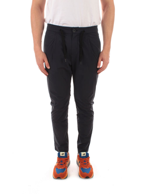 Herno pantaloni Laminar da uomo blu