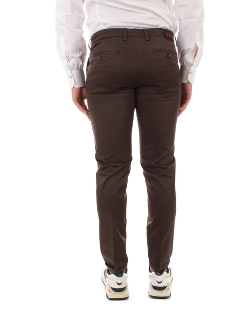 Re-Hash MUCHA pantalone chino da uomo marrone,P249 2390