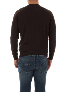 Drumohr maglia girocollo da uomo marrone