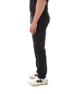 Michael Coal GEORGE pantaloni in lana vergine navy da uomo,MCGEO3798S22