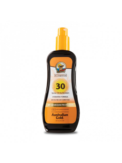 Australian Gold olio solare SPF 30 SPRAY OIL CON CARROT 237 ml