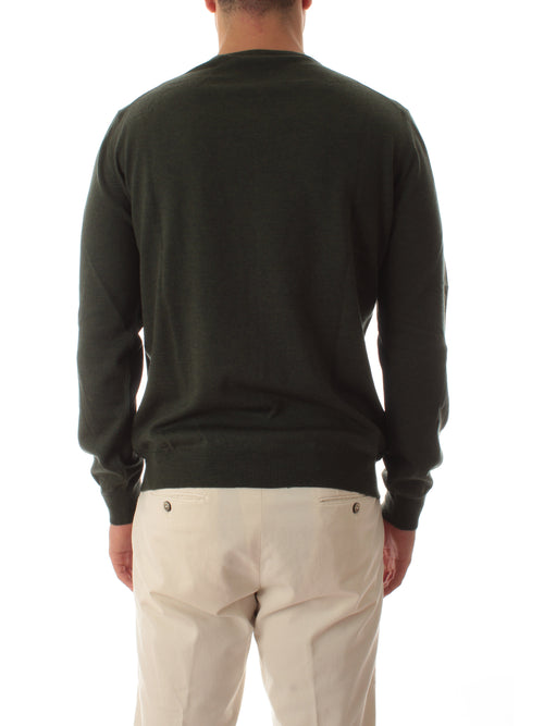 Bruto maglia girocollo da uomo verdone, 55167 14290