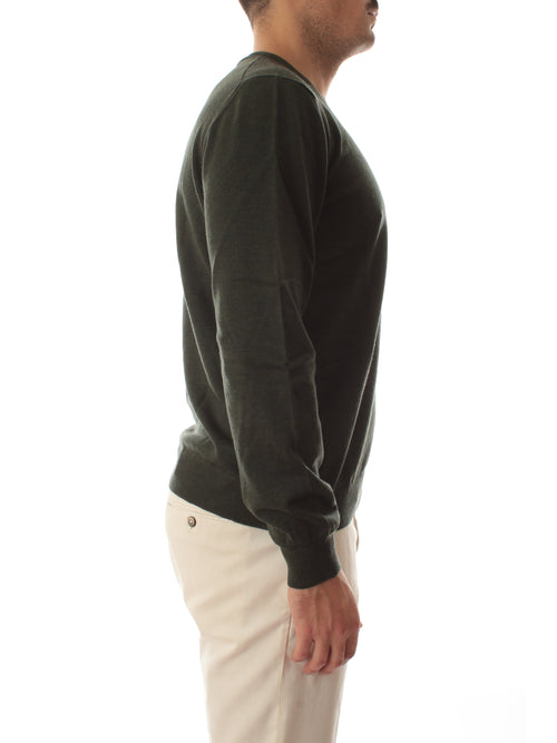 Bruto maglia girocollo da uomo verdone, 55167 14290