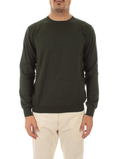 Bruto maglia girocollo da uomo verdone, 55167 14290