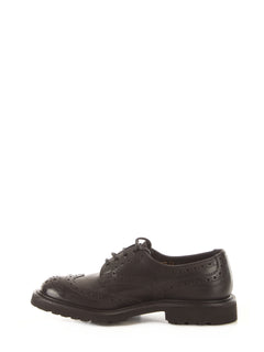 Tricker's BOURTON scarpe stringate da uomo black,5633/113