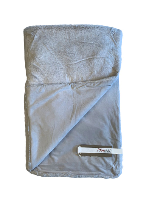 MaryPlaid plaid in pile vapor, 6M64576