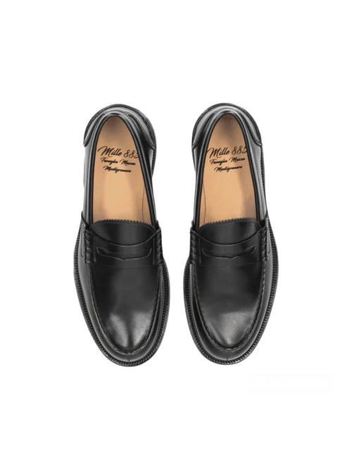 Mille 885 mocassino COLLEGE da uomo nero