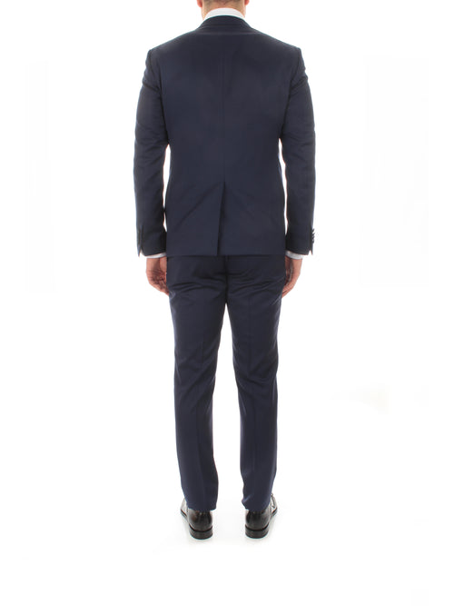 Luigi Bianchi Mantova smoking da uomo blu