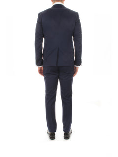 Luigi Bianchi Mantova smoking da uomo blu