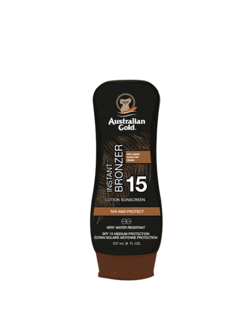 Australian Gold SPF 15 LOTION CON BRONZER 237ML