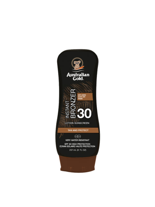 Australian Gold SPF 30 LOTION CON BRONZER 237ML