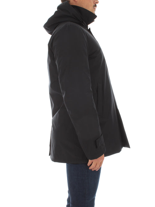 Herno Carcoat Laminar in Gore-Tex da uomo blu scuro