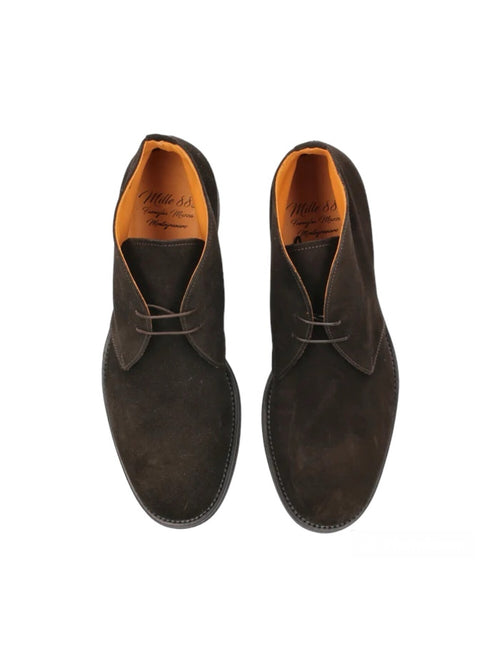 Mille885 Sahara polacchina scamosciata da uomo mocca