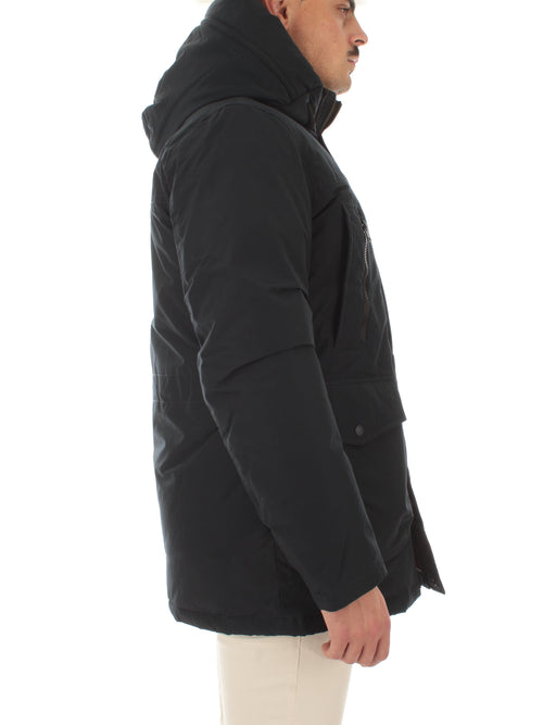 Woolrich Arctic Parka Evolution in Ramar Cloth da uomo melton blue
