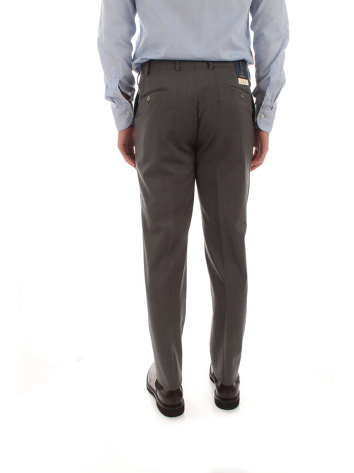 Santaniello RIMA pantalone in lana da uomo grigio