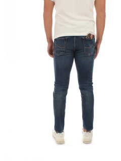Jacob Cohen Scott jeans da uomo blu washed