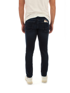 Jacob Cohen Nick jeans slim fit in cotone stretch da uomo blu