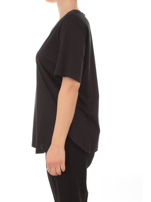 Marina Rinaldi Sport Gerba t-shirt in jersey interlock da donna nero