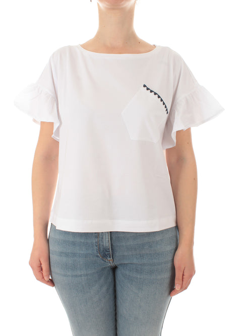 Persona By Marina Rinaldi OTRANTO T-shirt bianco da donna